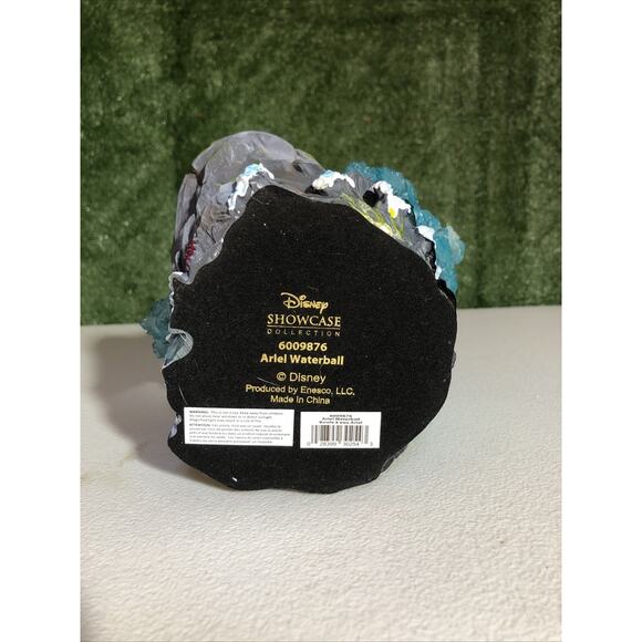 Disney Showcase Ariel from The Little Mermaid 100 MM Waterball NO CHIPS - Picture 7 of 7